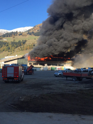 Der Brand vom 21. Oktober bescherte 6,5 Mio. Euro Schaden.