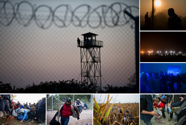 Christian Bruna siegte bei den Fotoserien mit der Bild-Reportage "Auf der Flucht".
