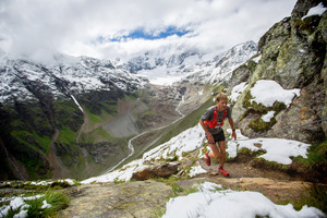 Den "Pitz Alpine Glacier Trail" bestritten 650 Bergläufer.