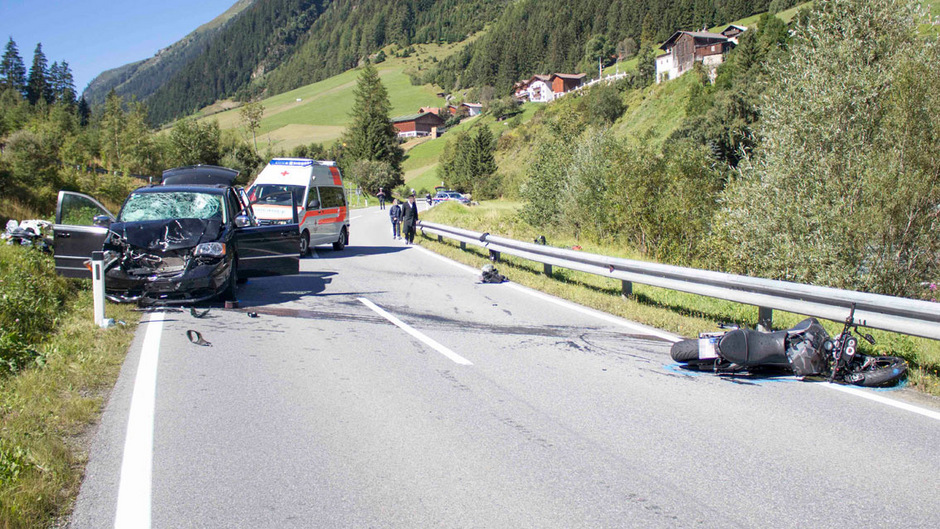 Der Unfall ereignete sich auf der Silvrettastraße.