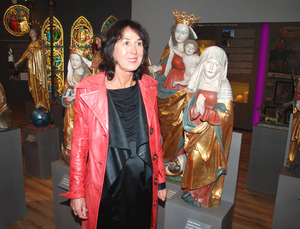 Kunsthistorikerin Sylvia Mader hat das Museum thematisch eingerichtet.