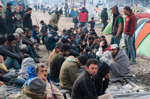 Noch vor einem Jahr saßen Tausende Migranten im berüchtigten Elendslager von Idomeni an der griechisch-mazedonischen Grenze fest.