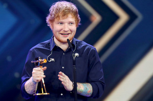 Auch Ed Sheeran wurde ausgezeichnet.