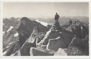 Ernst Schöpf schoss 1929 ein Gipfelfoto.