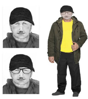 Die Tiroler Polizei veröffentlichte dieses Phantombild nach dem Mord an Lucile.