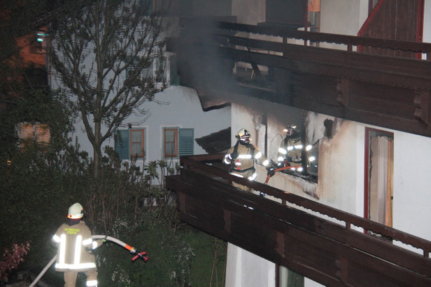 110 Feuerwehrleute standen im Einsatz.