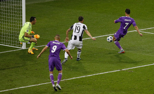 Mit seinem zweiten Treffer sorgte Ronaldo für die Vorentscheidung.