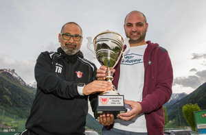 Rittern um den Damen-Titel – Mutlu Kuyucuk (l./Schwoich) und Serkan Demir (Neustift).
