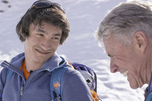 David Lama und Peter Habeler.