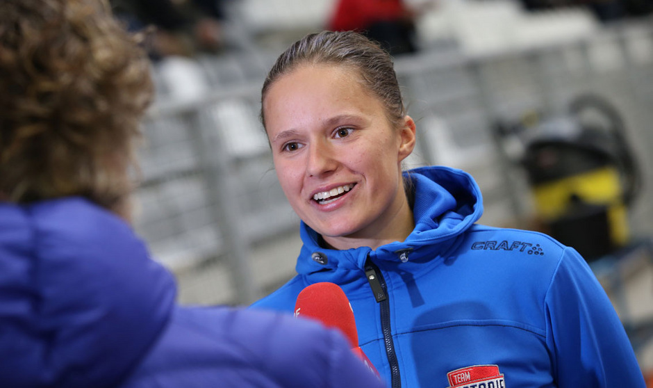 Auch auf Inline Skates erfolgreich: Vanessa Herzog.