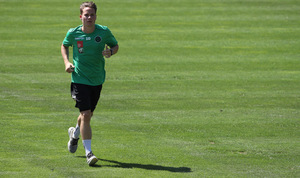 Die individuellen Laufeinheiten sind vorbei - jetzt nimmt Stefan Rakowitz die Startelf ins Visier.