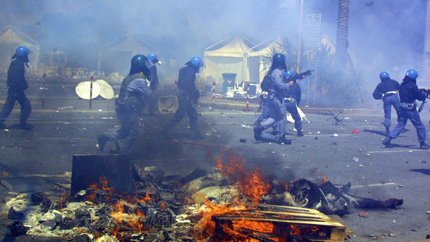 Mehrere Attacken der italienischen Polizei im Jahr 2001 in Genua wurden vom Europäische Gerichtshof für Menschenrechte als Folter bezeichnet.