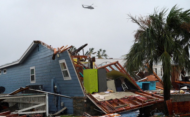 "Harvey" richtete große Zerstörung an.