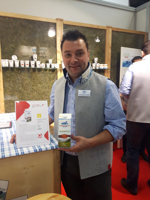 Die Almmilch erhält den Innovationspreis auf der Anuga.
