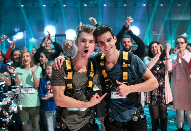 Die Finalisten Simon Brunner und Lorenz Wetscher sind gute Freunde geworden.