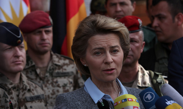 Die deutsche Verteidigungsministerin Ursula von der Leyen.
