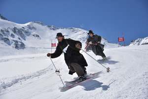 Events gehören hier zum guten Ton: Am Kaunertaler Gletscher greift man das alte „Gletscher-Soalrennen“ wieder auf.