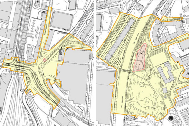 Im Bereich der Bushaltestelle Sillpark/König Laurin Alle (l.) und im Rapoldipark gelten die sogenannten Schutzzonen.