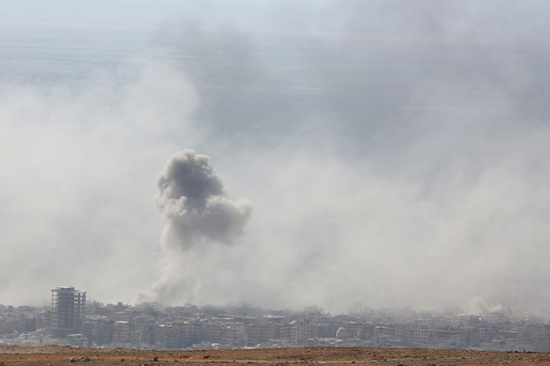 Assad und seine russischen Verbündeten sollen erneut eine Giftgas-Attacke gestartet haben.
