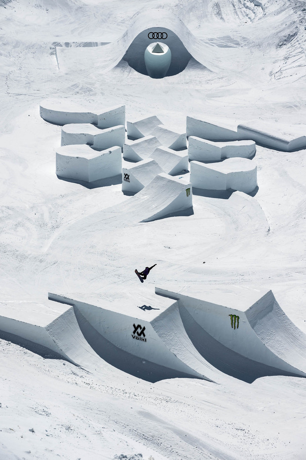 Das Set-up steht - da ist Wintersport-Action garantiert.