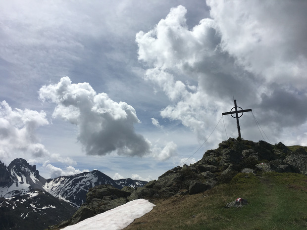 Man "besteigt" dabei vier Gipfel – u. a. den Breitschwemmkogel.