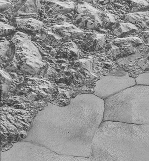 In der Pluto-Atmosphäre ist der Oberflächendruck 100.000 Mal geringer als auf der Erde.