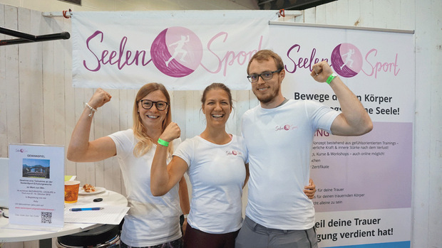 Vor Kurzem hat die 32-Jährige bei der Messe "Leben und Tod 2018" in Bremen ausgestellt.