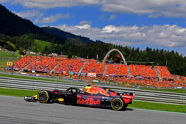 Tausende Fans aus den Niederlanden feierten ihren Triumphator Verstappen.