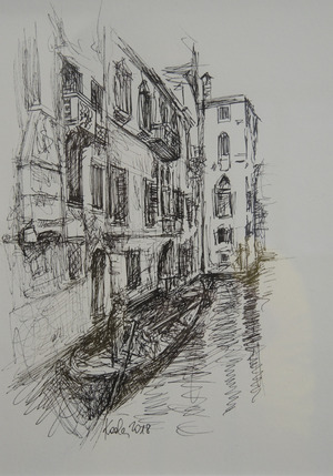Architektonisches Idyll, aus der Sicht von Andrea Koolen.