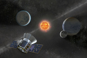 Die Exoplanten: Das Weltraumteleskop TESS wird demnächst im All nach Exoplaneten suchen.