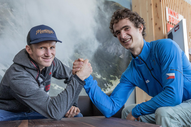 Die zwei großen WM-Goldfavoriten: Für den Innsbrucker Jakob Schubert (l.) und den Tschechen Adam Ondra geht es am Freitag los.