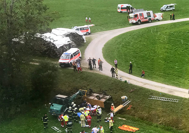 Die Kutsche war zwischen Breitenbach und dem Museum Tiroler Bauernhöfe in Kramsach unterwegs gewesen.