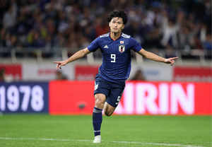 Takumi Minamino glänzte im Dress von Japan als Doppeltorschütze.