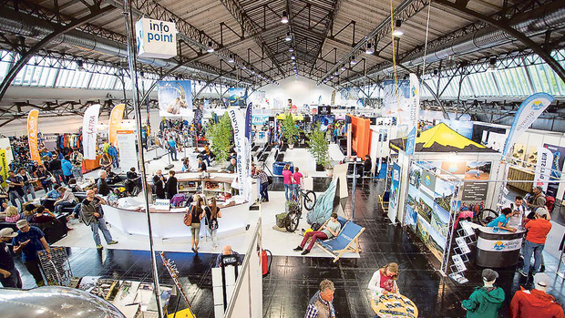 Auf der Alpinmesse gibt es alles, was Bergbegeisterte so brauchen.