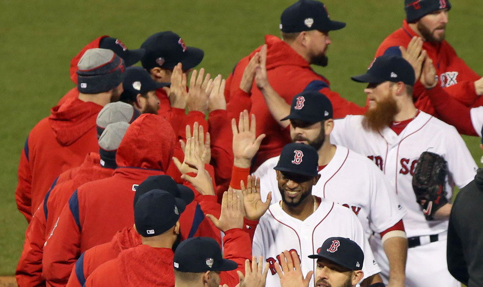 Die Boston Red Sox gingen im ersten Final-Spiel als Sieger vom Feld.
