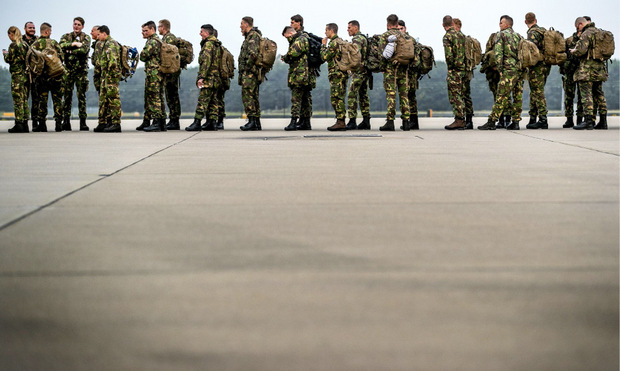 Soldaten aus allen NATO-Ländern nehmen an dem Manöver teil.
