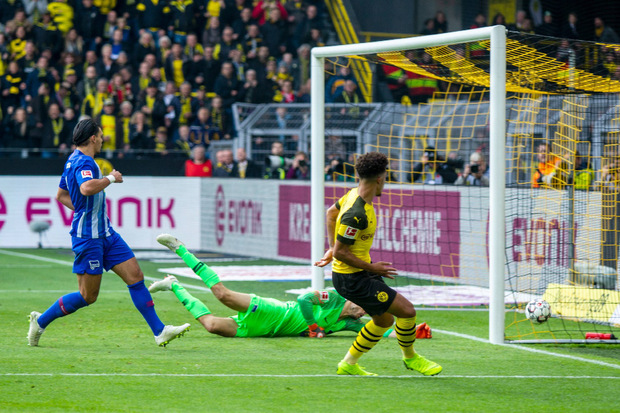 Zwei Tore von Jadon Sancho reichten Dortmund nicht zum Sieg.