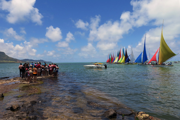 Segeln ist der Nationalsport auf der Insel.