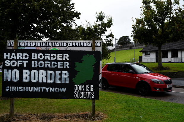 Die Handhabung der Grenze zwischen dem EU-Mitglied Irland und dem zu Großbritannien gehörenden Nordirland ist eine der zentralen Fragen in den Brexit-Verhandlungen.