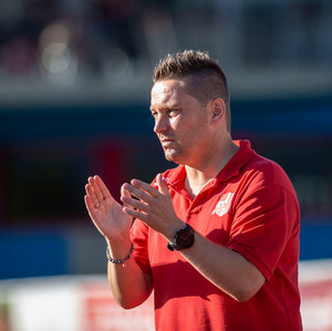 Imst-Trainer Sladi Pejic.