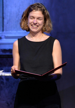Marie Gamillscheg erhielt für ihren Roman „Alles was glänzt“ den Debütpreis.