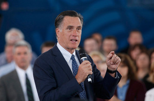 Der frühere republikanische Präsidentschaftskandidat Mitt Romney.