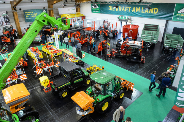 Mehr als 300 Aussteller präsentieren die neueste Technik auf der Agro Alpin-Messe.
