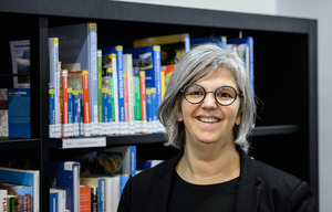 Leiterin der Stadtbibliothek, Christina Krenmayr.