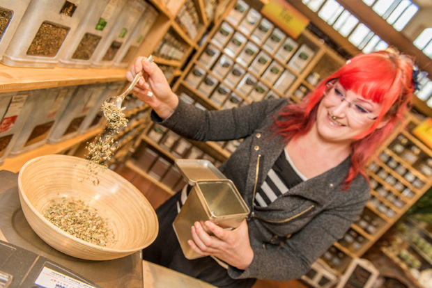 Melanie Schütz’ „Flavour Box“ in der Markthalle lockt internationale Kunden an.
