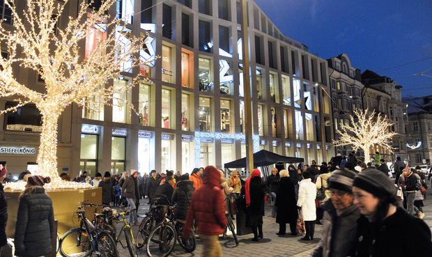 Die Neugestaltung des Kaufhaus Tyrol und der Maria-Theresien-Straße werden ebenfalls positiv bewertet.