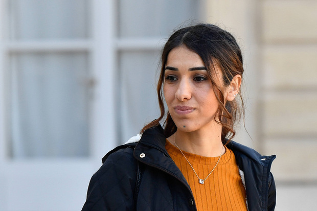 Nadia Murad wird am Montag für ihren Kampf für Gerechtigkeit der Friedensnobelpreis überreicht.