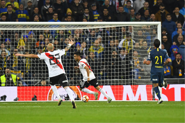Der Moment der Entscheidung in der 122. Minute.