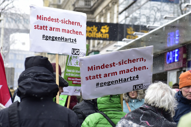 Die Demonstration verlief friedlich.