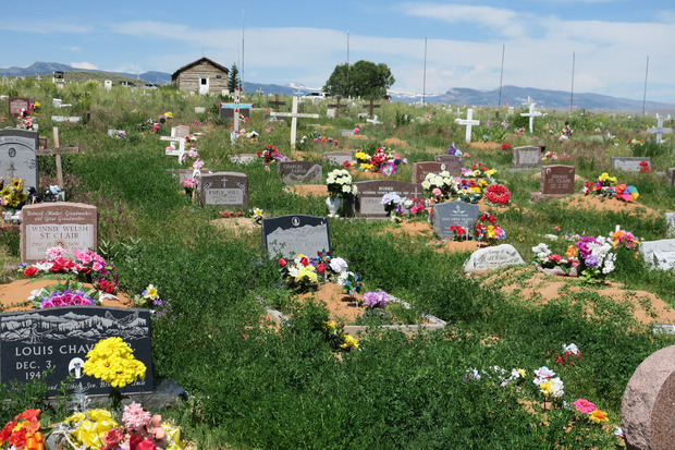 Der Sacajawea-Friedhof wurde nach einer berühmten Indianerin benannt.